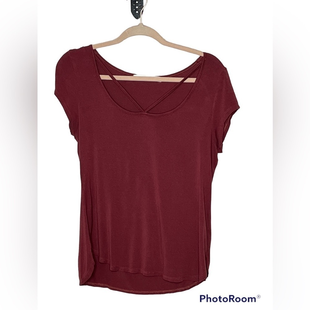 Trendyland Strappy Front Rusty Cor Top Sz Large